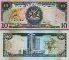 *10 Dolárov Trinidad a Tobago 2002, P43 UNC - Kliknutím na obrázok zatvorte -